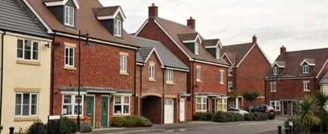 A photo of a new housing estate